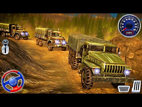 Offroad US Army Truck Simulator - 4x4 Truck and Jeep Driving Game | Android Gameplay