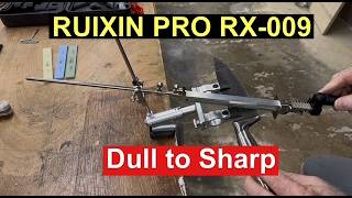 Ruixin RX-009 Knife Sharpener Review (Budget Fixed Angle Sharpening System that Gets Razor Sharp)