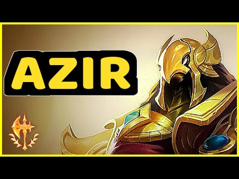 AZIR VS FIZZ MID GAMEPLAY