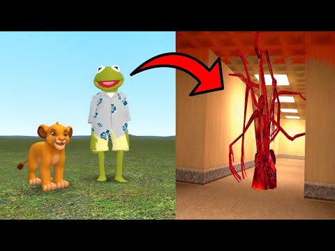 CURSED BACKROOMS CREATURES (DISTURBING) - Garry's Mod Sandbox