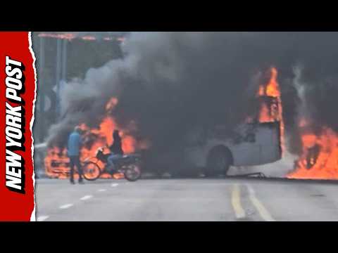 City in Flames: Puerto Vallarta Erupts After Cartel Kingpin 'El Mencho' Killed