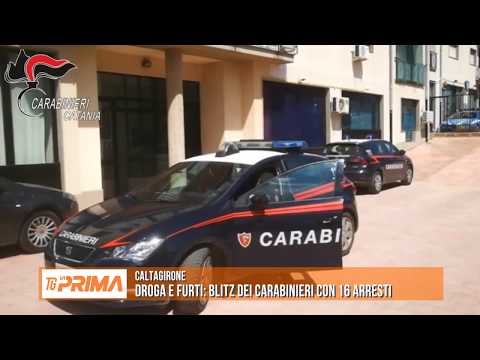 DROGA E FURTI: BLITZ DEI CARABINIERI CON 16 ARRESTI