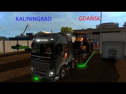 [TIMELAPSE] Euro Truck Simulator 2 #01 Kaliningrad (RUS) - Gdańsk (PL)