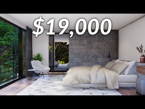 (5x8 Meters) Loft Design | Minimalist House Tour