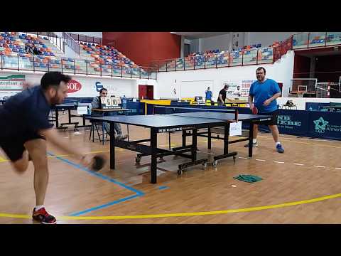 301217 Juan Carlos Vidal vs Javier Machado - Tenis de Mesa
