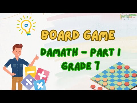BOARD GAME || DAMATH Part 1 || GRADE 7