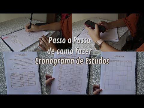Como Fazer um Cronograma de Estudos para FACULDADE