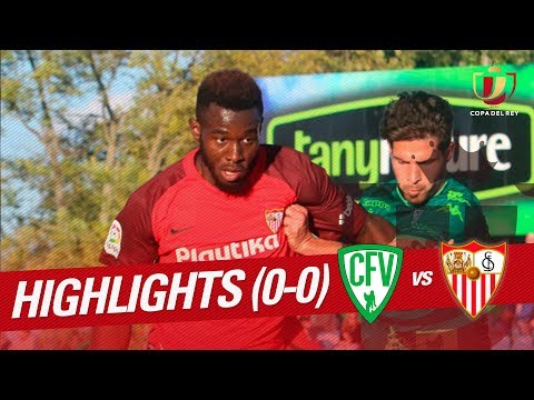 Highlights CF Villanovense vs Sevilla FC (0-0)