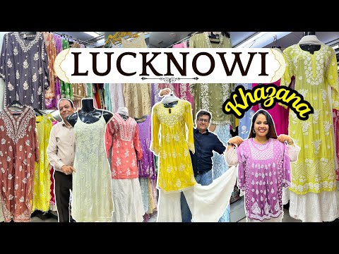 Incredible PURE लखनवी चिकनकारी 3D & 5D Work| Lucknowi Chikankari Kurti & Kurti Set |LUCKNOW toMUMBAI