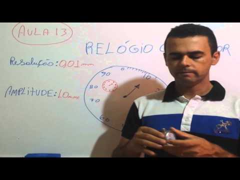 Vtech Aula 12 Curso Mecânica automotiva METROLOGIA RELÓGIO COMPARADOR