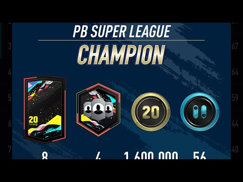 PB SUPER LEAGUE PACKS CHAMPION | PACYBITS FUT 20 PACK OPENING