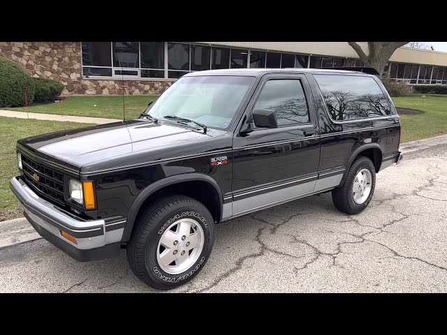 1986 chevy blazer s10 for sale
