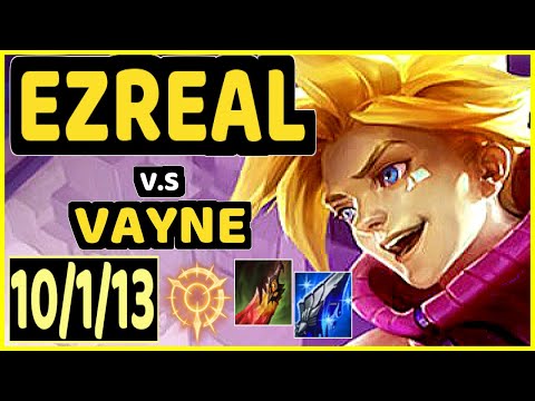 BENJI (EZREAL) vs VAYNE - 10/1/13 KDA BOTTOM ADC GAMEPLAY - NA Ranked GRANDMASTER