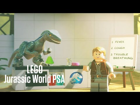 LEGO Jurassic World | Keep Your Dinosaurs Safe | PSA
