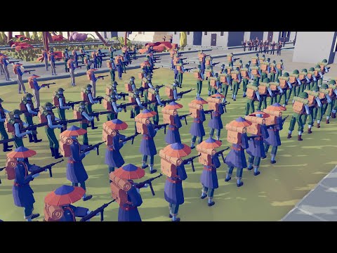 150x VIETNAM ARMY TRY TO CLEAR THE CITY  - Totally Accurate Battle Simulator | TABS