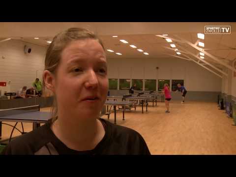 Sportief Zwolle - Van Es en Appels kijken uit naar NK tafeltennis