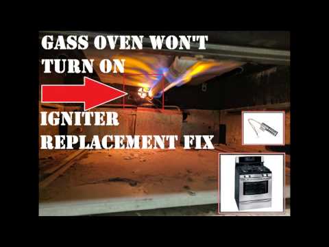 How to Fix an Oven Igniter WB2X9154, WB13K3, WB13K4, 4342528, SGR403 Kenmore
