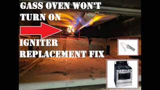 How to Fix an Oven Igniter WB2X9154, WB13K3, WB13K4, 4342528, SGR403 Kenmore