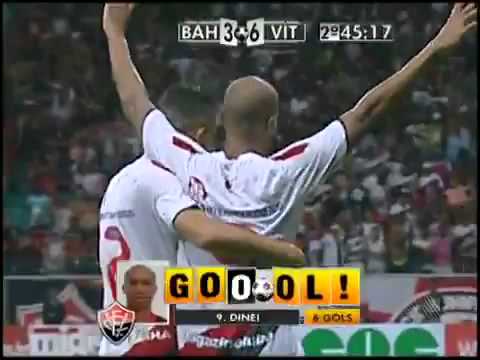 7ª Gol do Vitória, Dinei Bahia 3 x 7 Vitória   Baianão 2013