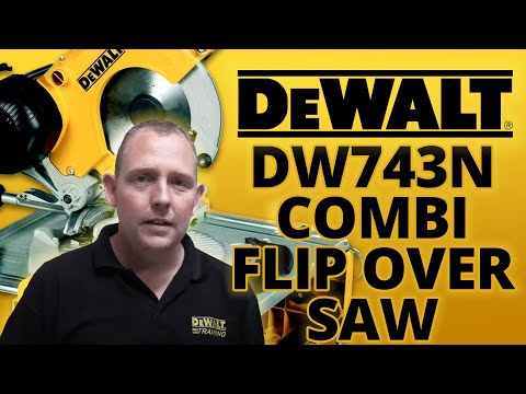 Dewalt DW743N Combination Flip Over Saw | Toolstop Demo