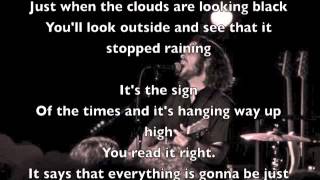 Jeff Campbell feat. Megan Slankard: "It Stopped Raining" (w/ Lyrics - Life Is Pretty Good!)