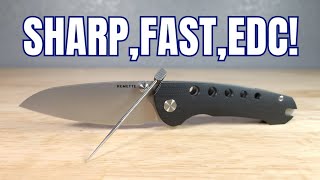 NEW RELEASE 2024 BEST BUDGET EDC KNIFE UNDER $60 REMETTE RT-BEE KNIFE REVIEW