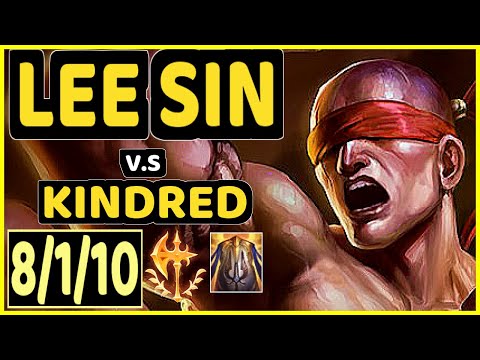 LAMABEAR (LEE SIN) vs KINDRED - 8/1/10 KDA JUNGLE CHALLENGER GAMEPLAY - EUW
