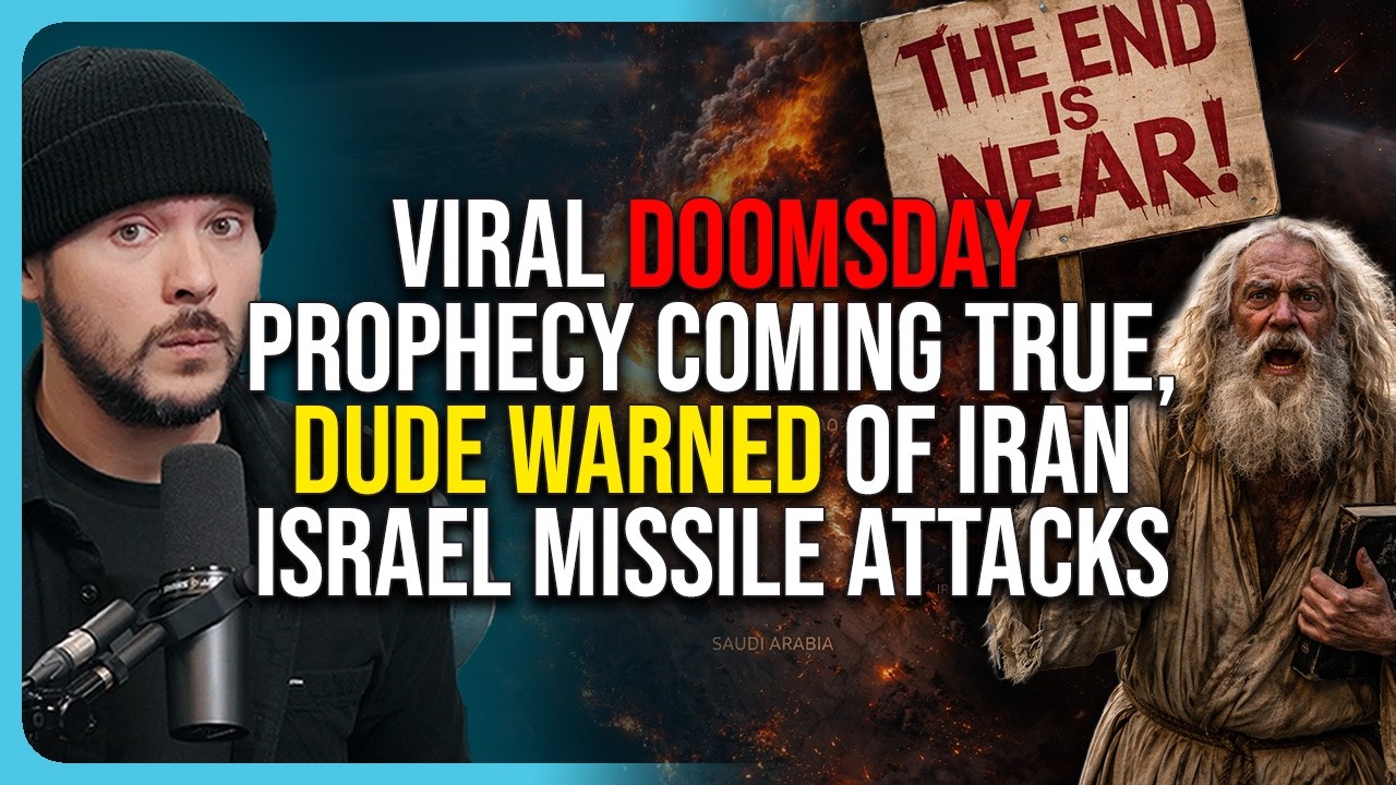 Viral DOOMSDAY Prophecy COMING TRUE, Dude WARNED of Iran Israel Missile Attacks