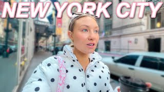 New York City Day In My Life! | Ice Skating Lesson, Bus Disaster, Walking, Cleaning | LN x NYC