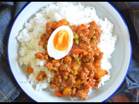 Beef Giniling (Afritada Style) (Recipe #11)