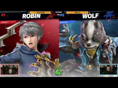Youmacon 2019 SSBU - CrossFiction (Robin) vs Doblexx (Wolf)