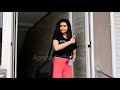 Karishma Tanna Looking Gorgeous In Black And Red Gym Costume Karishma Tanaa Gym