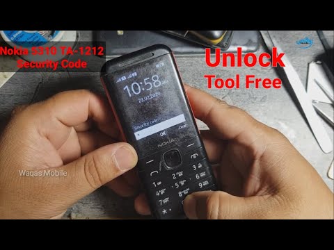 How to Unlock Security Code Nokia 5310 TA-1212 100% Tool Free Download by Waqas Mobile