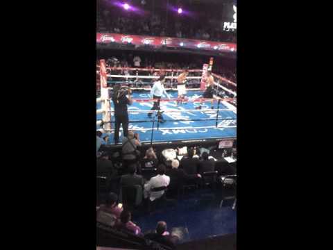 Pelea de Alfredo Manolis Chavez Round 4