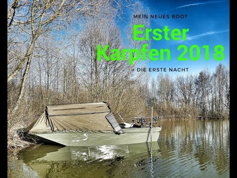 Karpfenangeln vom Boot #1 - Erster Karpfen 2018