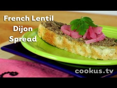 How to Make French Lentil Dijon Spread