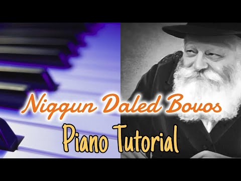"Daled Bavos" Niggun of the Alter Rebbe -  Piano Tutorial - ארבע בבות לימוד פסנתר