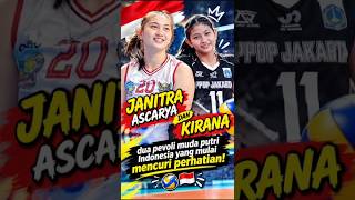 Download lagu Two young volleyball players starting to steal the spotlight | Janitra Ascarya and Kirana #shorts... mp3