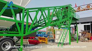 Centrale &agrave; b&eacute;ton mobile 90m&sup3;/h Mobile Concrete Batching Plant YHZS90 | Fast Installation neuve | Image 4 - Machineryline