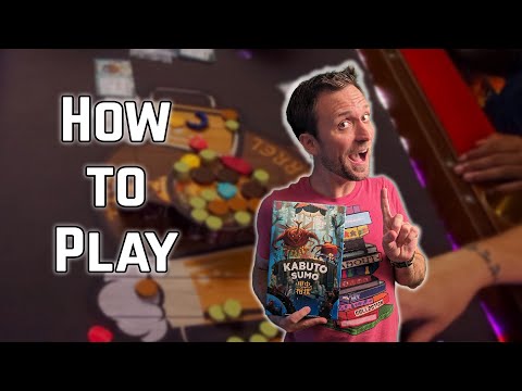How To Play Kabuto Sumo by Board Game Tables - Board Games Live Teach