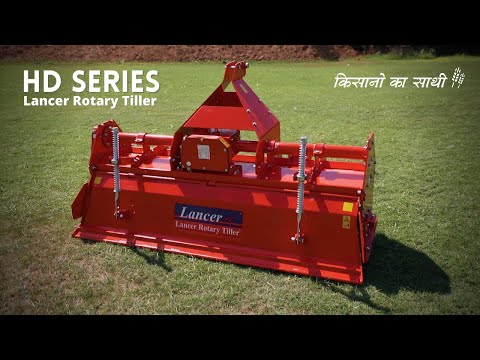 Red 22-26 kw lancer rotary tiller, size: 6 feet, for agricul...