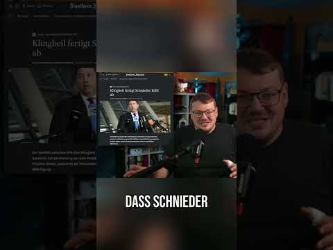 Video Thumbnail: Verkehrsminister: Geldverschwendung oder Notwendigkeit? #shorts