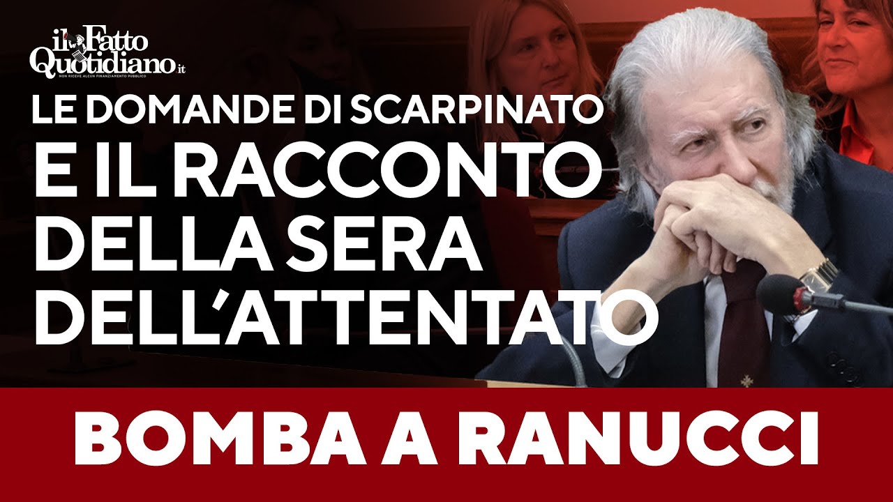 Ranucci sulla bomba: "Fuochi d'artificio o fatta da me? Ipotesi assurde". Poi la ricostruzione