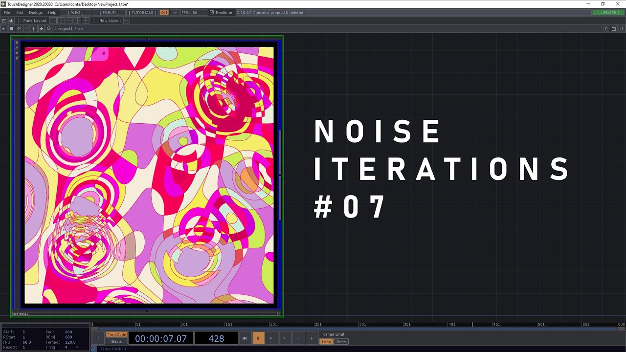 Noise iterations #7- Touchdesigner tutorial