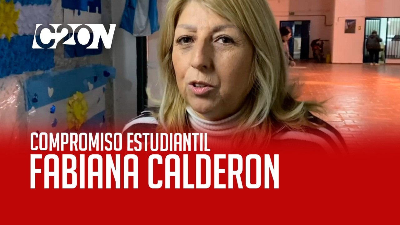 C20 Noticias | Compromiso estudiantil - Fabiana Calderon