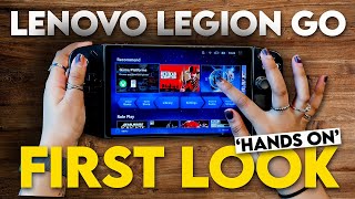 I tested it EARLY... (it's massive) - Lenovo Legion Go Hands-On Preview