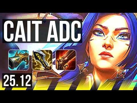 CAITLYN & Alistar vs JHIN & Blitzcrank (ADC) | Quadra, Legendary | KR Master | 25.12
