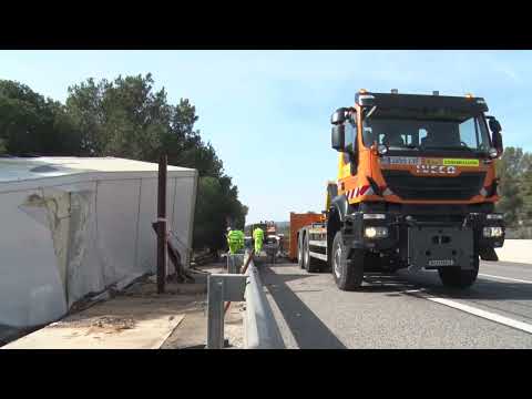 Accidente mortal en la AP-7 en El Vendrell