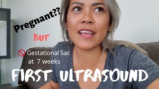FIRST ULTRASOUND | IVF | No Gestational Sac | Pregnancy of unknown location| 6-7 weeks | June 12