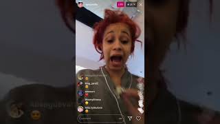 Nicki talks about Cardi b race